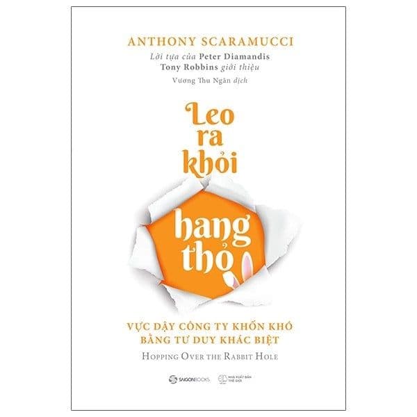 Leo Ra Khỏi Hang Thỏ - Hopping Over The Rabbit Hole - Saigon Books