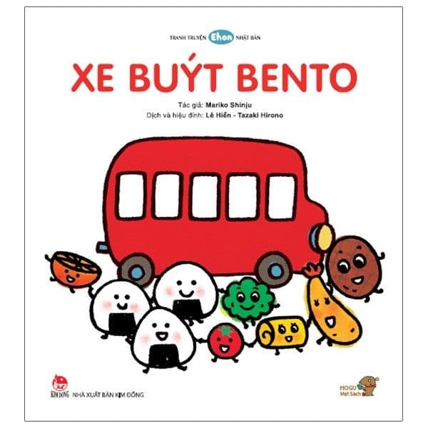 Ehon - Mọt Sách Mogu - Xe Buýt Bento - Mariko Shinju