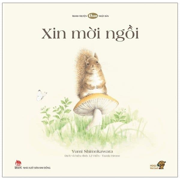 Ehon - Mọt Sách Mogu - Xin Mời Ngồi - Yumi Shimokawara