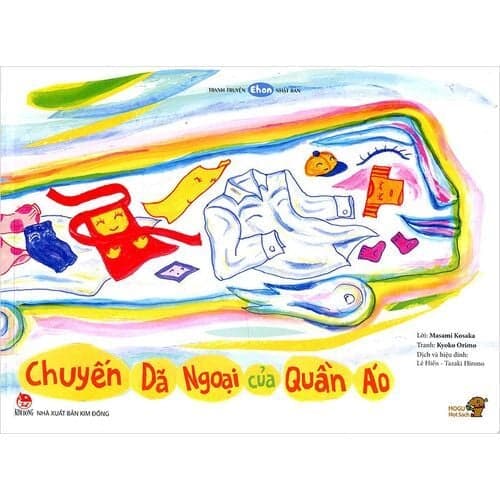 Tranh Truyện Ehon Nhật Bản - Chuyến Dã Ngoại Của Quần Áo - Masami Kosaka