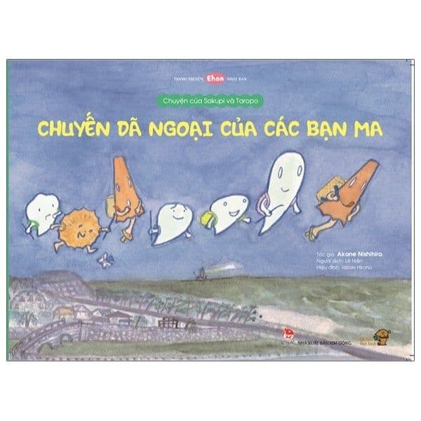 Ehon - Mọt Sách Mogu - Chuyện Của Sakupi Và Taropo: Chuyến Dã Ngoại Của Các Bạn Ma - More Production Vietnam