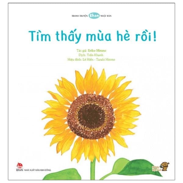 Ehon - Mọt Sách Mogu - Tìm Thấy Mùa Hè Rồi! - Masami Kosaka