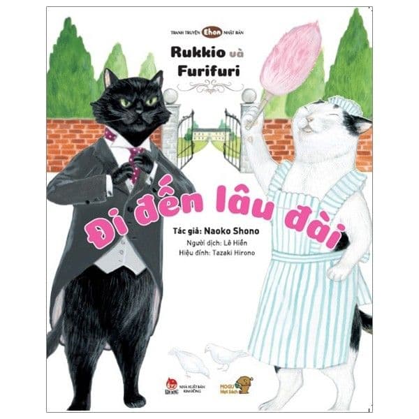 Ehon - Mọt Sách Mogu - Rukkio Và Furifuri - Đi Đến Lâu Đài - Naoko Shono