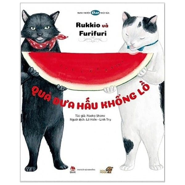 Truyện Tranh Ehon - Quả Dưa Hấu Khổng Lồ - Naoko Shono