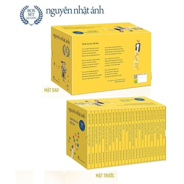 Thời Thơ Ấu Dài Lâu - Nguyễn Nhật Ánh - Boxset Vàng Ấm Áp - Nguyễn Nhật Ánh