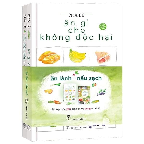 Bộ Sách Ăn Lành - Nấu Sạch - Pha Lê