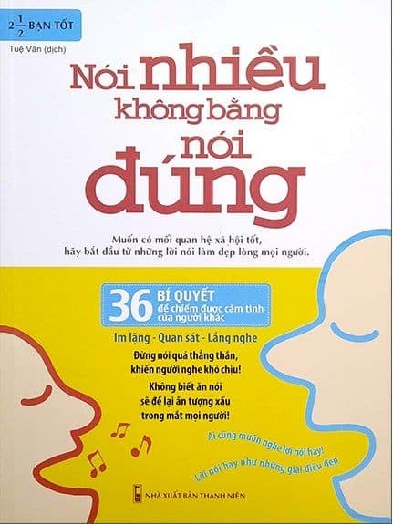 Nói Nhiều Không Bằng Nói Đúng - 36 Bí Quyết Để Chiếm Được Cảm Tình Của Người Khác - Long