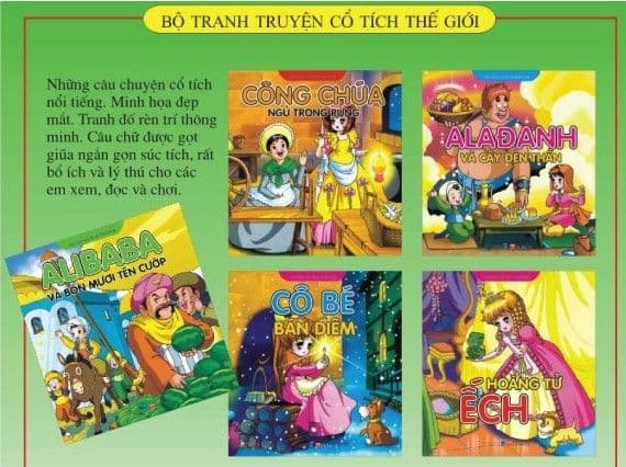Truyện Cổ Tích Thế Giới Chọn Lọc (Bộ Túi 5 Cuốn) - Do