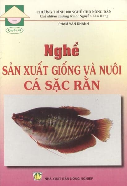 Nghề Sản Xuất Giống Và Nuôi Cá Sặc Rằn - Khánh Ca
