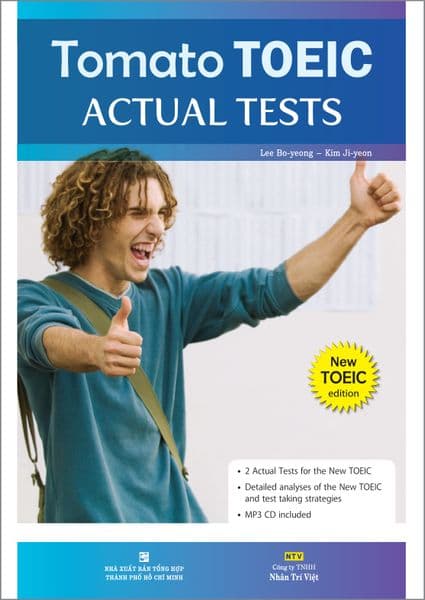 Tomato TOEIC Actual Tests (Bao Gồm 1 Đĩa MP3) - Minh Tâm