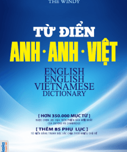 Từ điển Anh - Anh - Việt (bìa mềm xanh đen - 198k) - The Windy