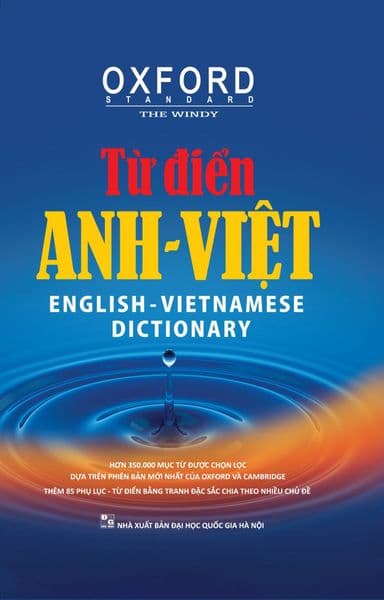 Từ điển Anh - Anh - Việt (bìa cứng xanh đậm 298k) - The Windy
