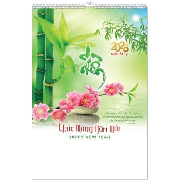 Lịch Lò Xo 7 tờ 2025 - AN NHIÊN ( MT31 ) - An