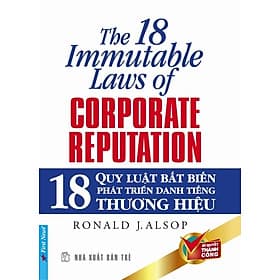 Sách 18 Quy Luật Bất Biến Phát Triển Danh Tiếng Thương Hiệu