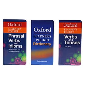 Sách Oxford Learner's Pocket - Set Of 3 Books: Dictionary, Verbs And Tenses, Phrasal Verbs And Idioms - Léa