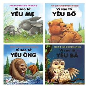 Combo Vì Sao Tớ Yêu (Trọn Bộ 4 Cuốn) - Nha Nha