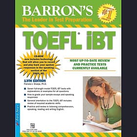 Sách Barron's Toeft IBT 13th - The Leader in Test Preparation (Không Kèm CD) - The First Wild Boar 02 Studio