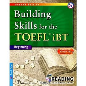 Sách Building Skills For The Toefl IBT - Reading - Kèm CD - The First Wild Boar 02 Studio