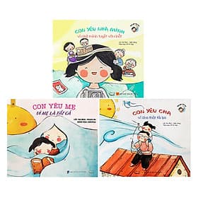 Combo Bộ Thơ Tình Yêu Của Con (Trọn Bộ 3 Cuốn) - Phúc Minh Books