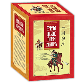 Sách Hộp Tam Quốc Diễn Nghĩa (Trọn Bộ 2 Tập) - Minh Quốc