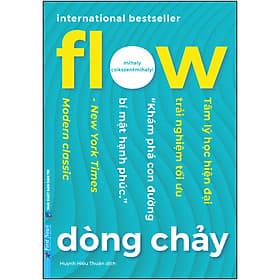 Sách Flow - Dòng Chảy - Mihaly Csikszentmihalyi