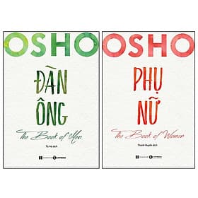 Combo 2 Cuốn: Osho Đàn Ông + Osho Phụ Nữ -