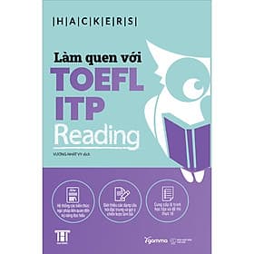 Sách Làm Quen Với TOEFL ITP Reading - Hackers
