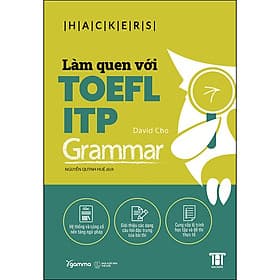 Sách Làm Quen Với TOEFL ITP Grammar - Hackers