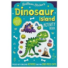 Balloon Sticker Activity Books - Dinosaur Island - Make Believe Ideas